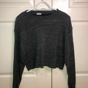 Cropped sweatshirt